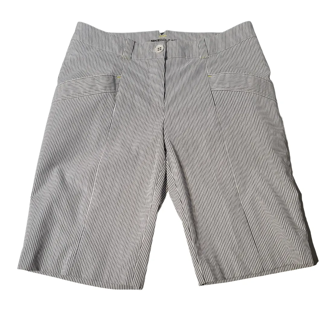 Nike Gray & White Striped Women's Golf Shorts Size 4