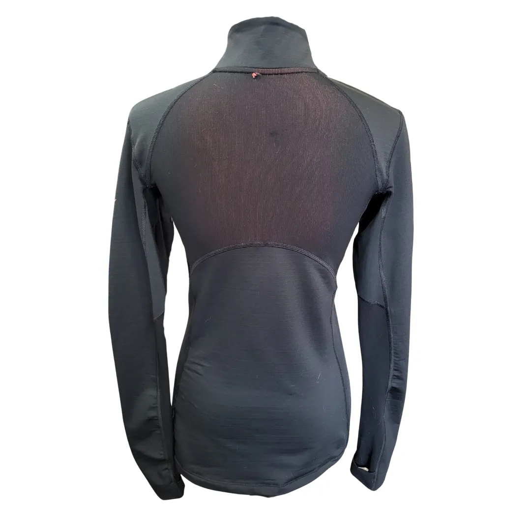 Nike Pro Hyperwarm Black 1/4 Pullover w/ Coral Accents Size M