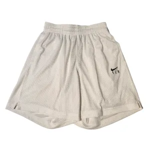 Nike White Mesh Women's Athletic Shorts Size S