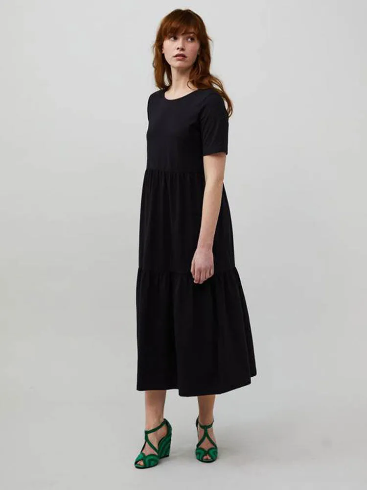Odd Molly Camellia Dress Almost Black