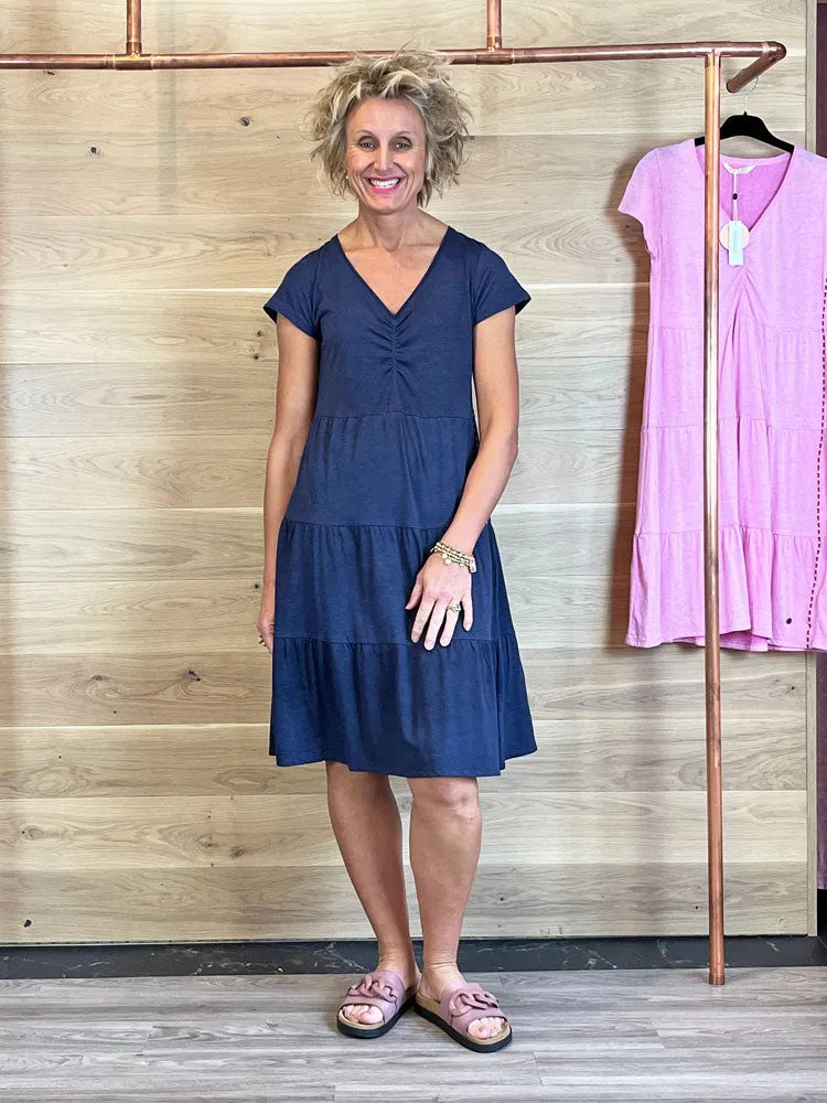 Odd Molly Freya Dress Dark Blue