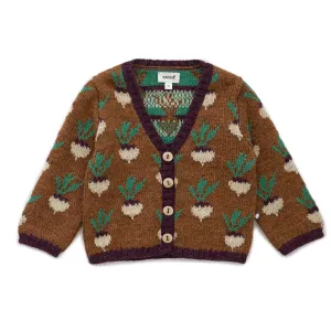 Oeuf Double Grandpa Cardi Hazelnut Turnip