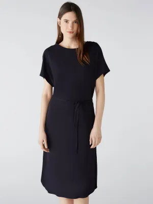 Oui Dress Dark Blue