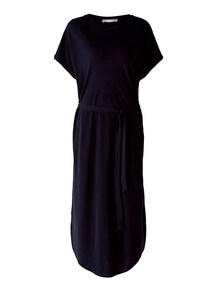 Oui Dress Dark Blue