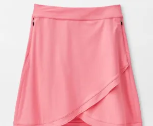 Peter Millar Pink Laura Wrap Golf Skort Size M MSP$99