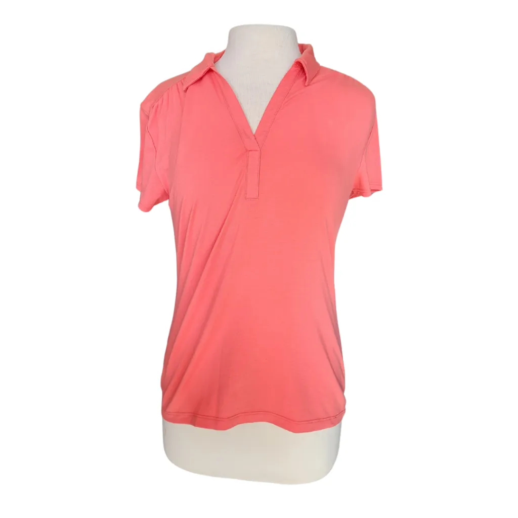 PGA Tour Coral Golf Top Size M