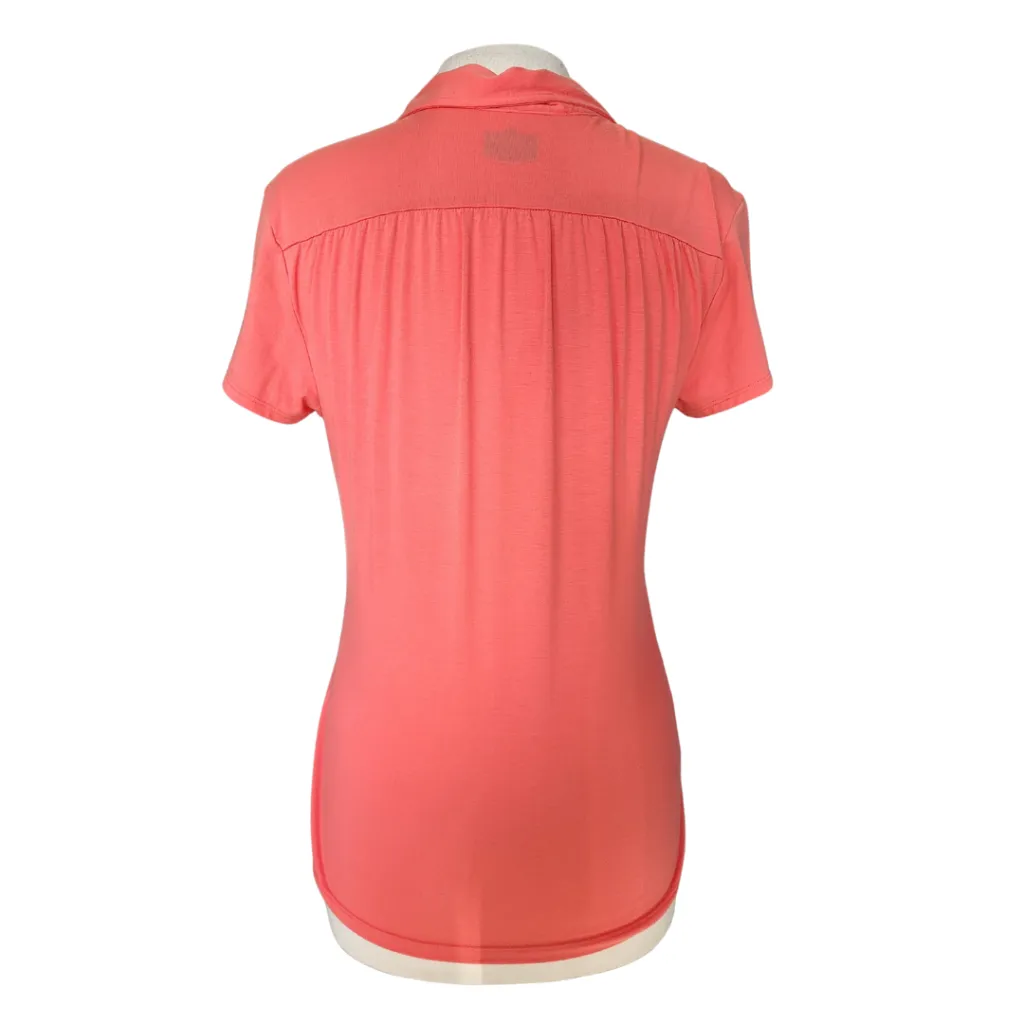 PGA Tour Coral Golf Top Size M