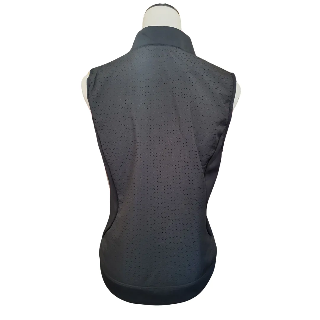 PGA Tour Women's Black Full-Zip Golf Vest Size S