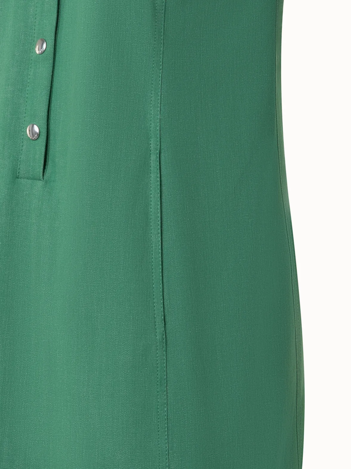 Polo Dress in Cotton Denim Stretch 