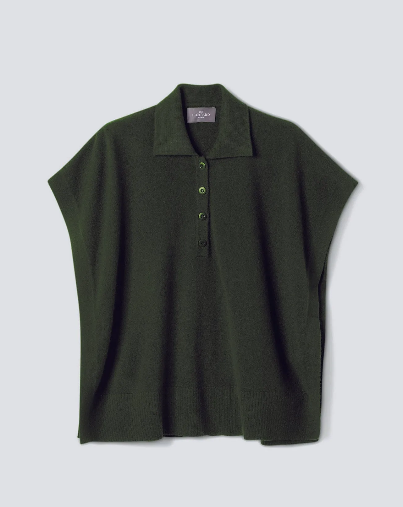 Polo poncho with polo neck Eric Bompard