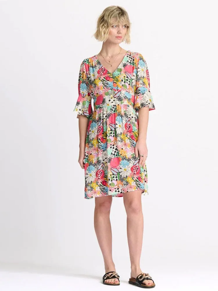 Pom Liv Dress Tropical Bouquet