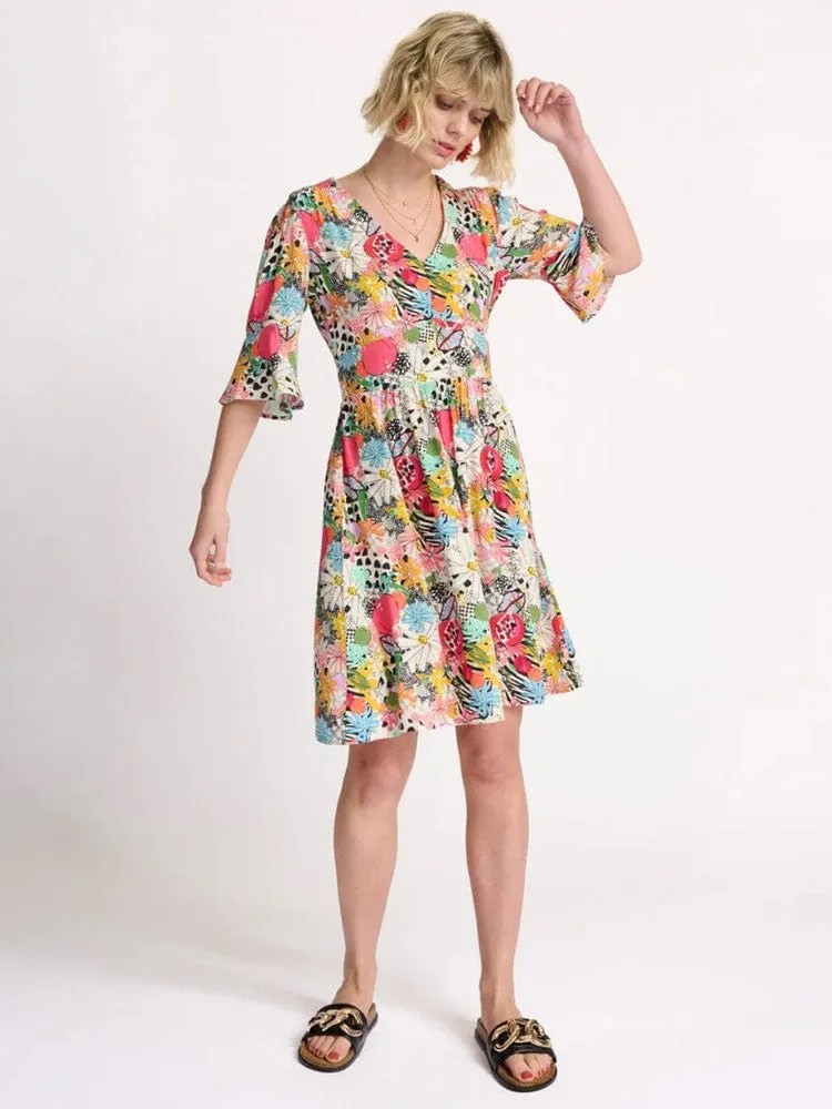 Pom Liv Dress Tropical Bouquet