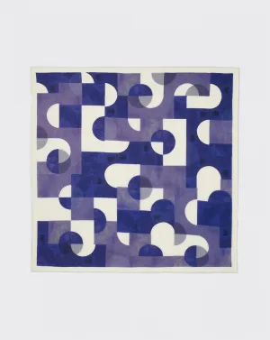 Printed square scarf Eric Bompard