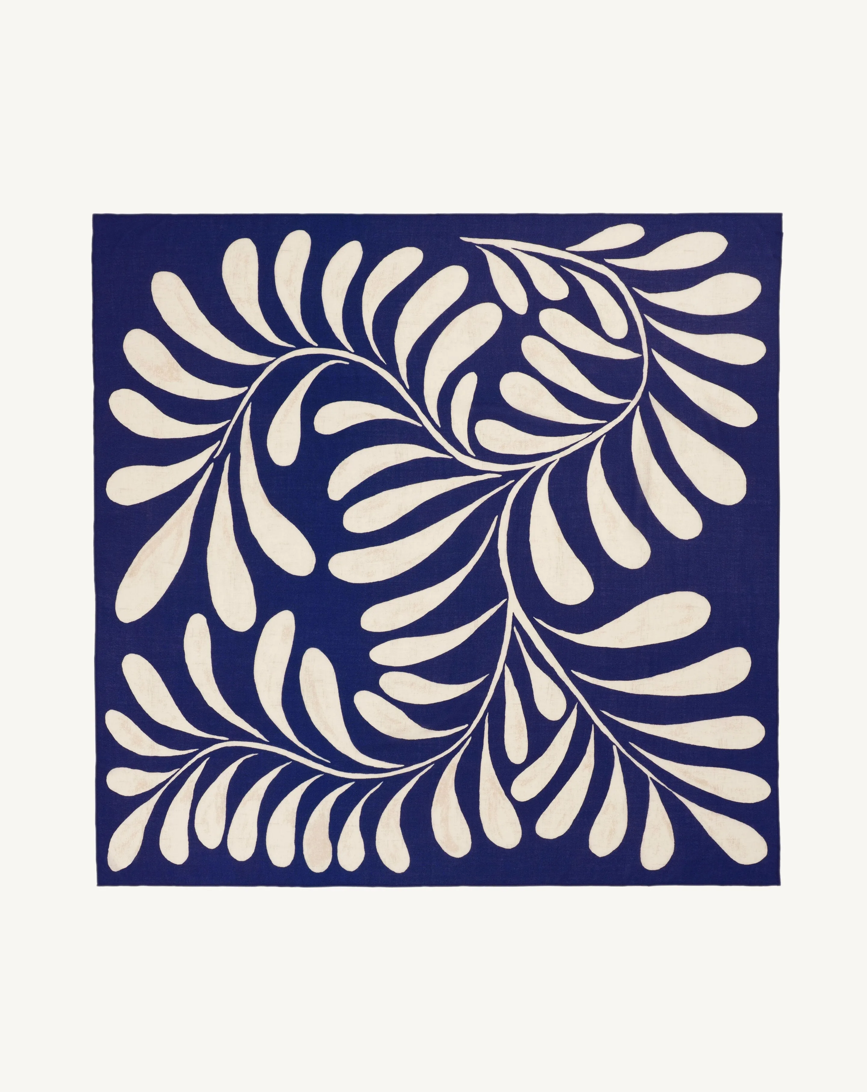Printed square scarf Eric Bompard