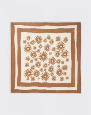 Printed square scarf Eric Bompard