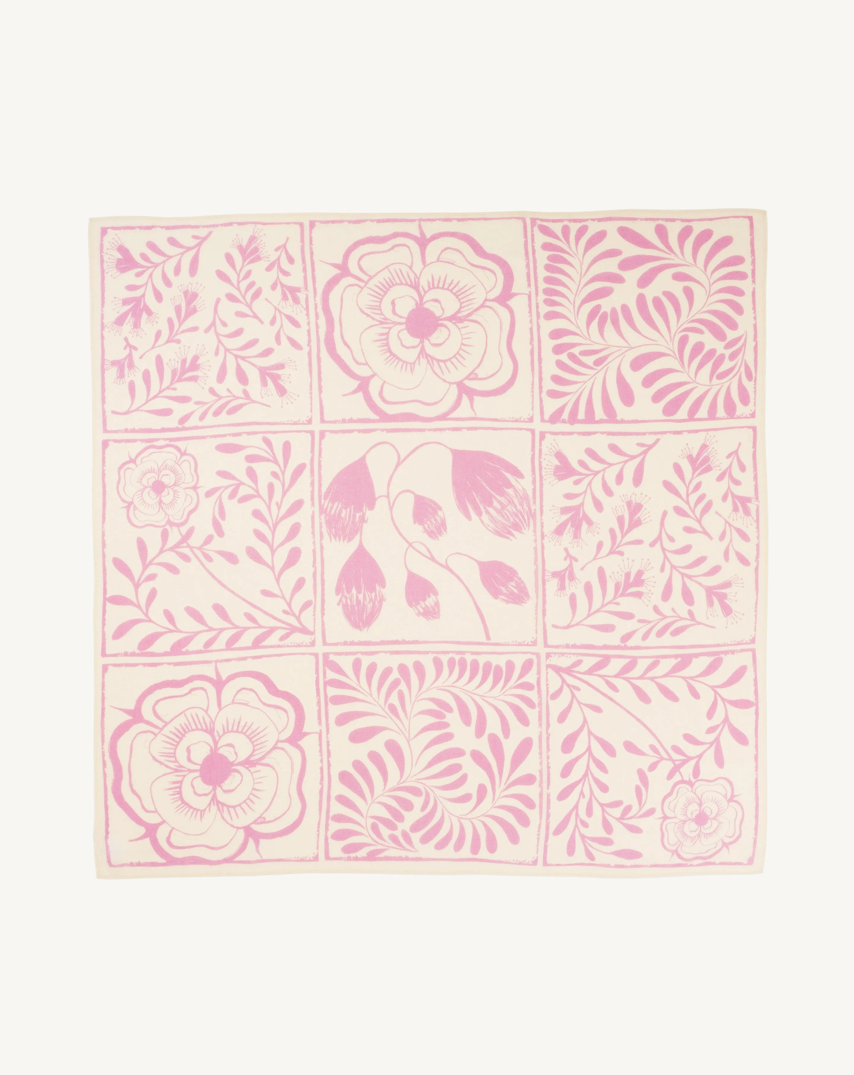 Printed square scarf Eric Bompard