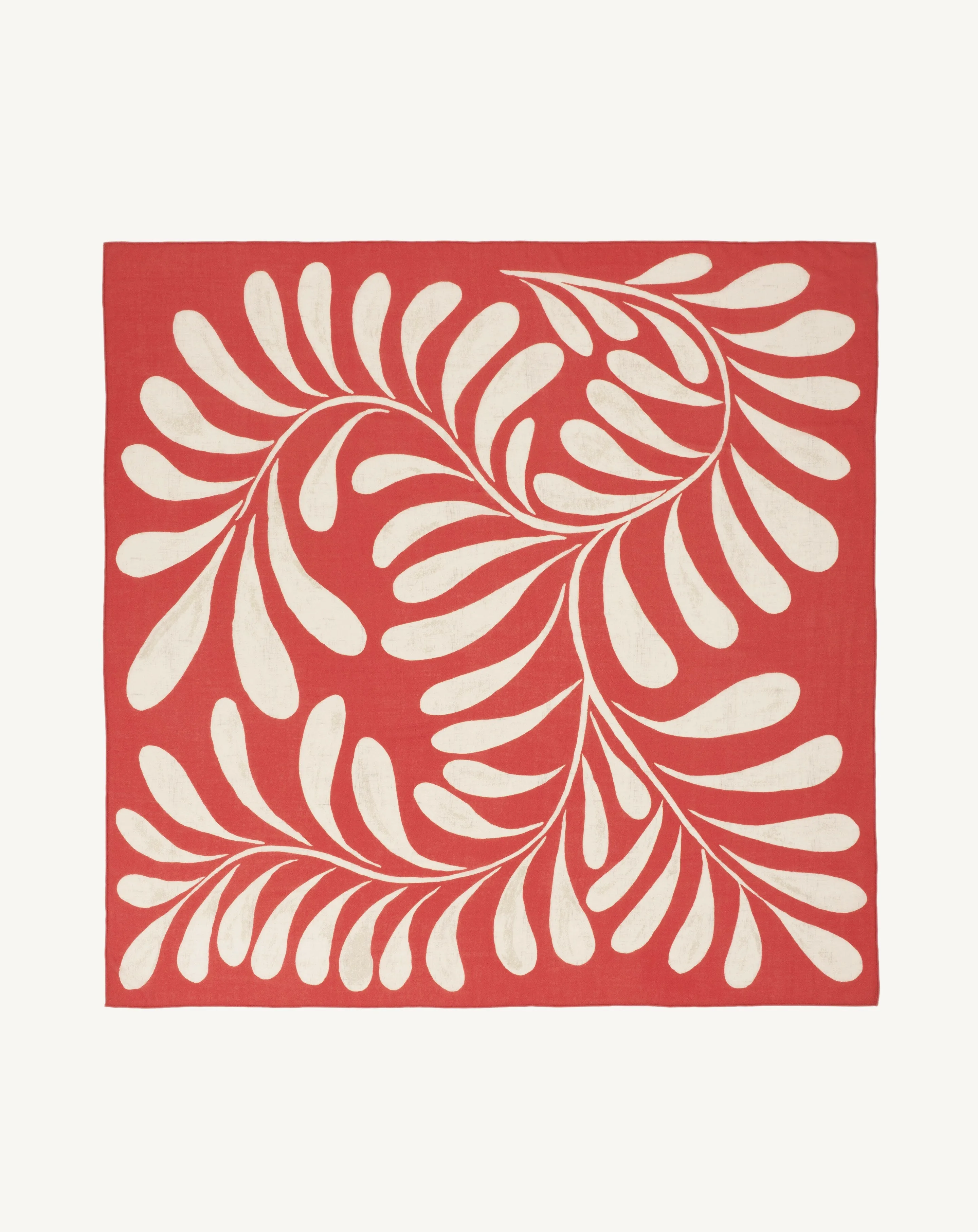 Printed square scarf Eric Bompard