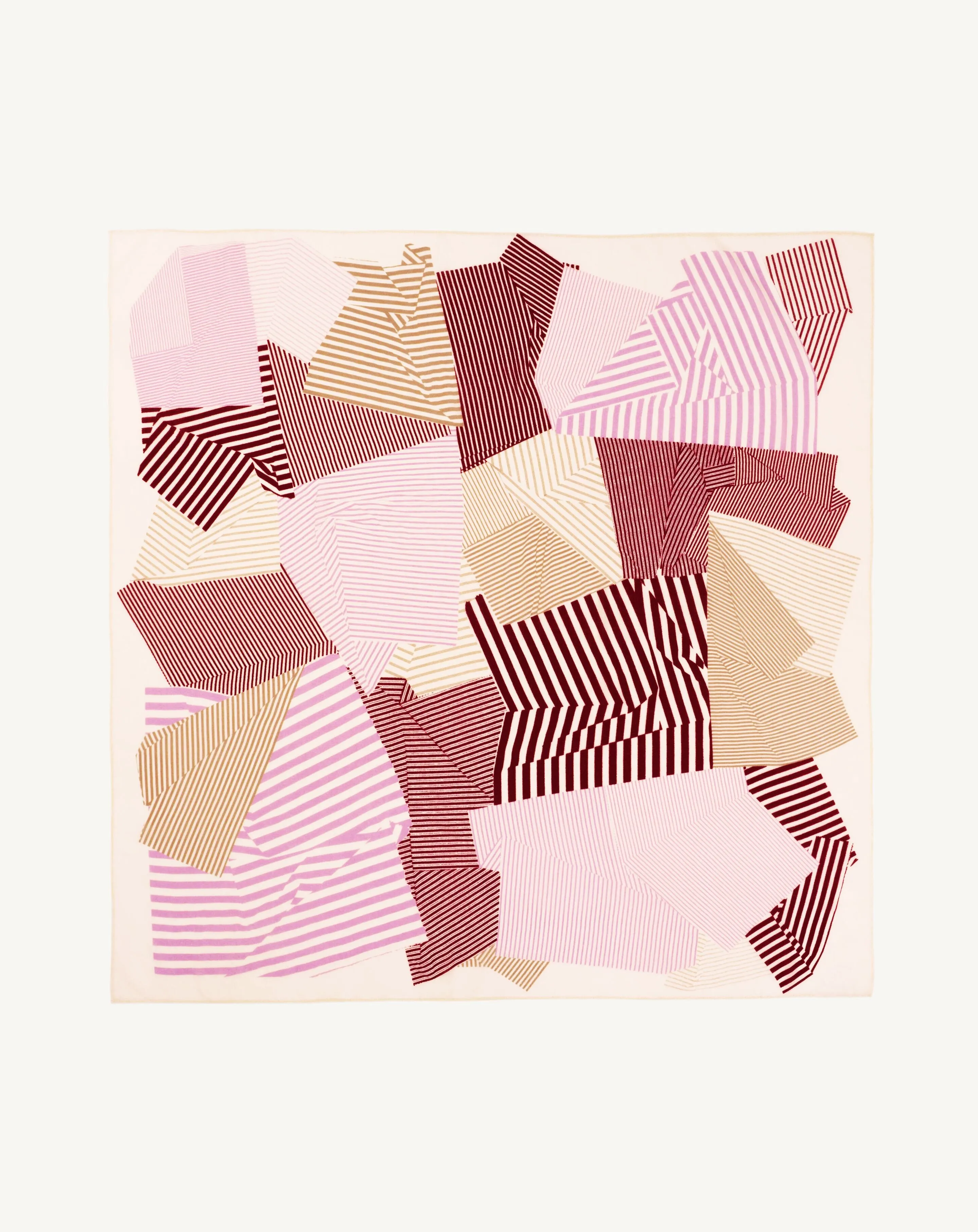 Printed square scarf Eric Bompard