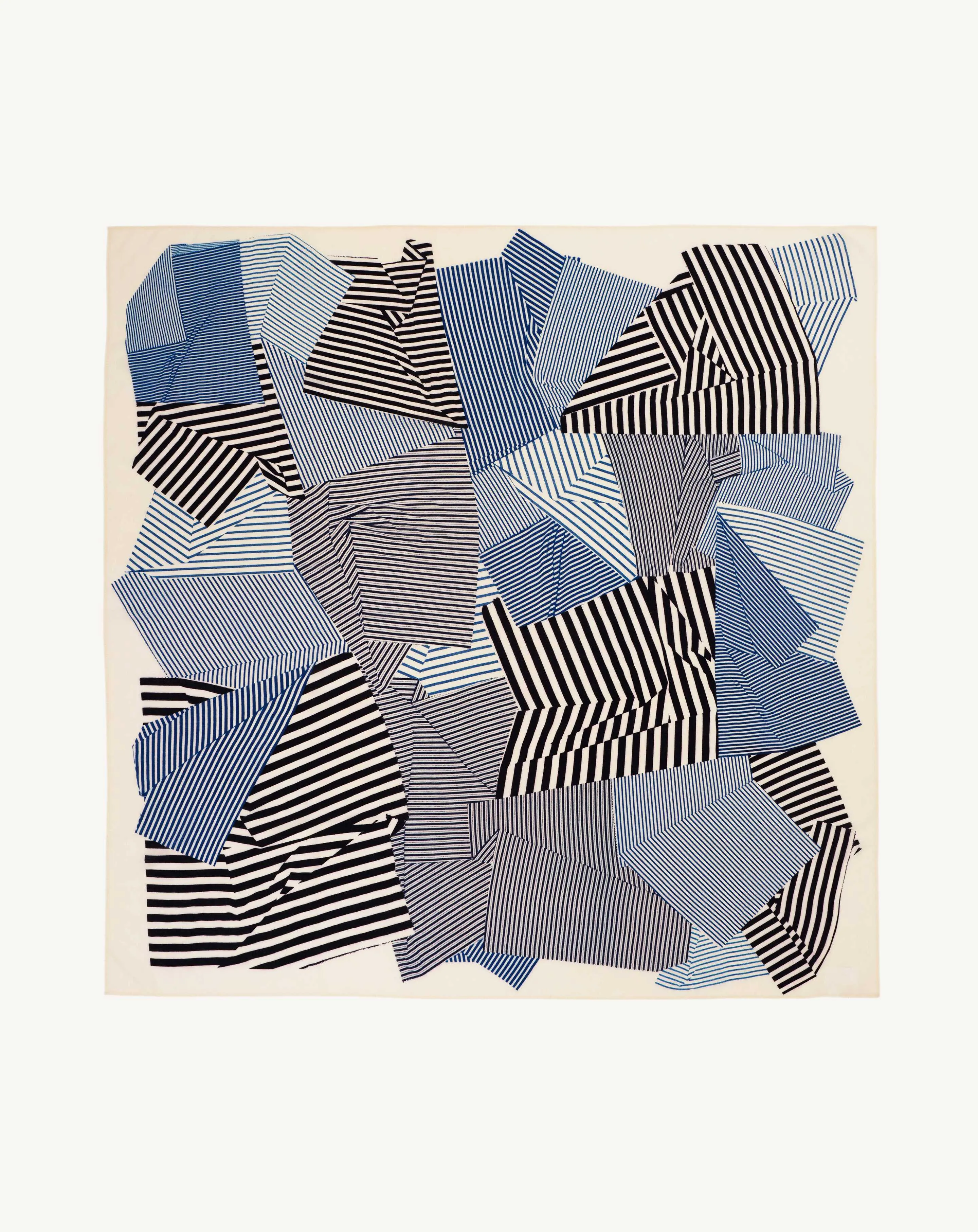 Printed square scarf Eric Bompard