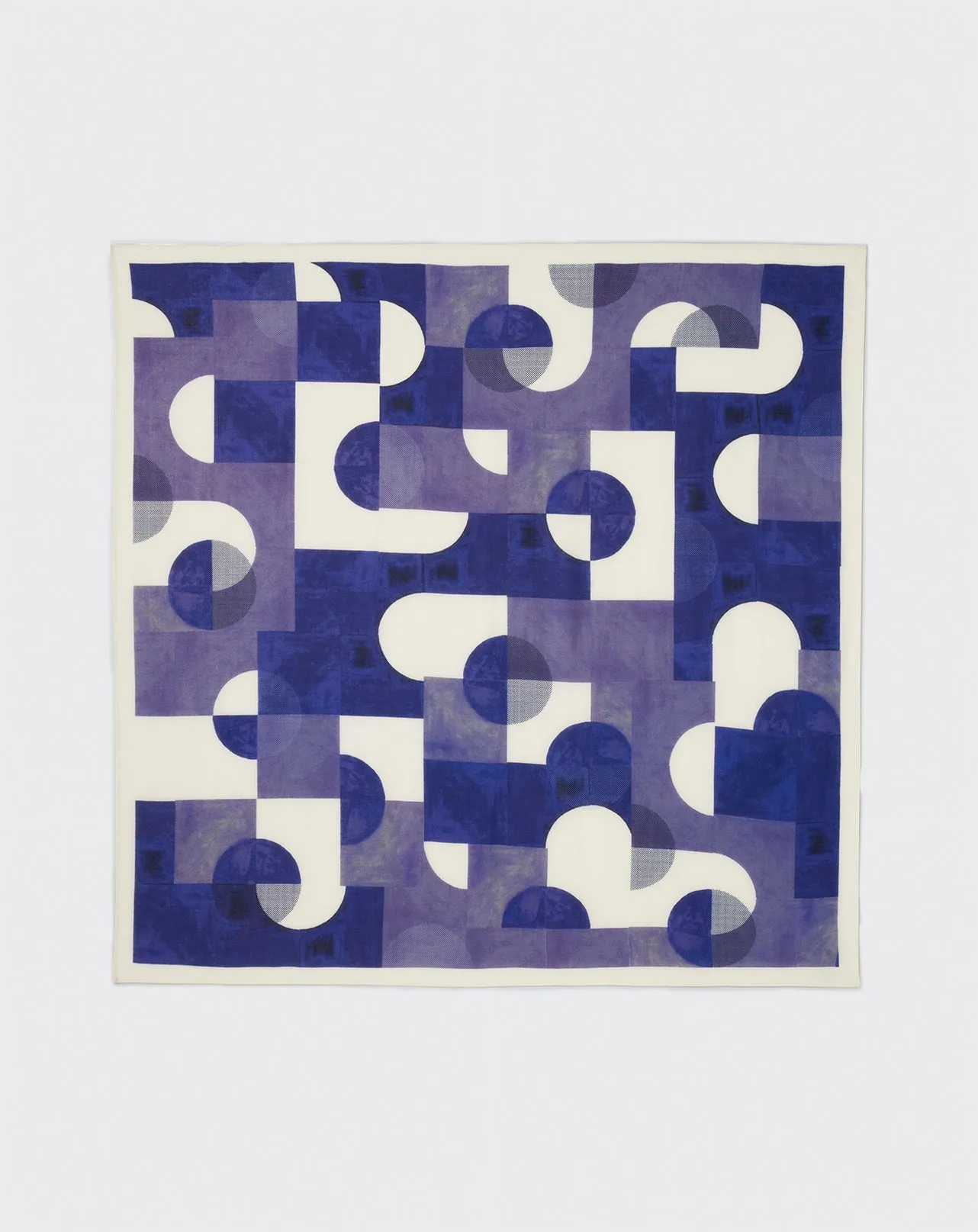 Printed square scarf Eric Bompard
