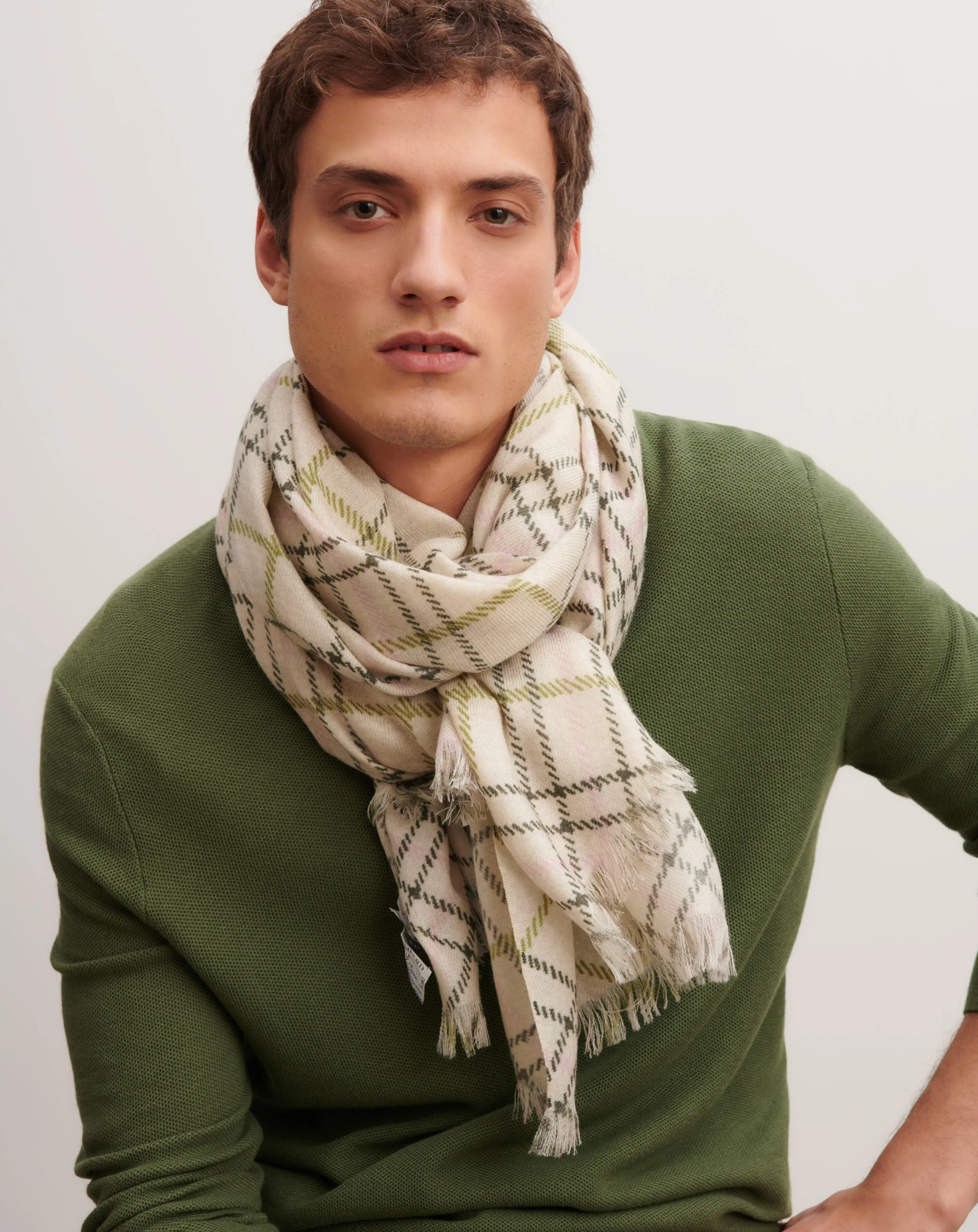 Printed stole Eric Bompard