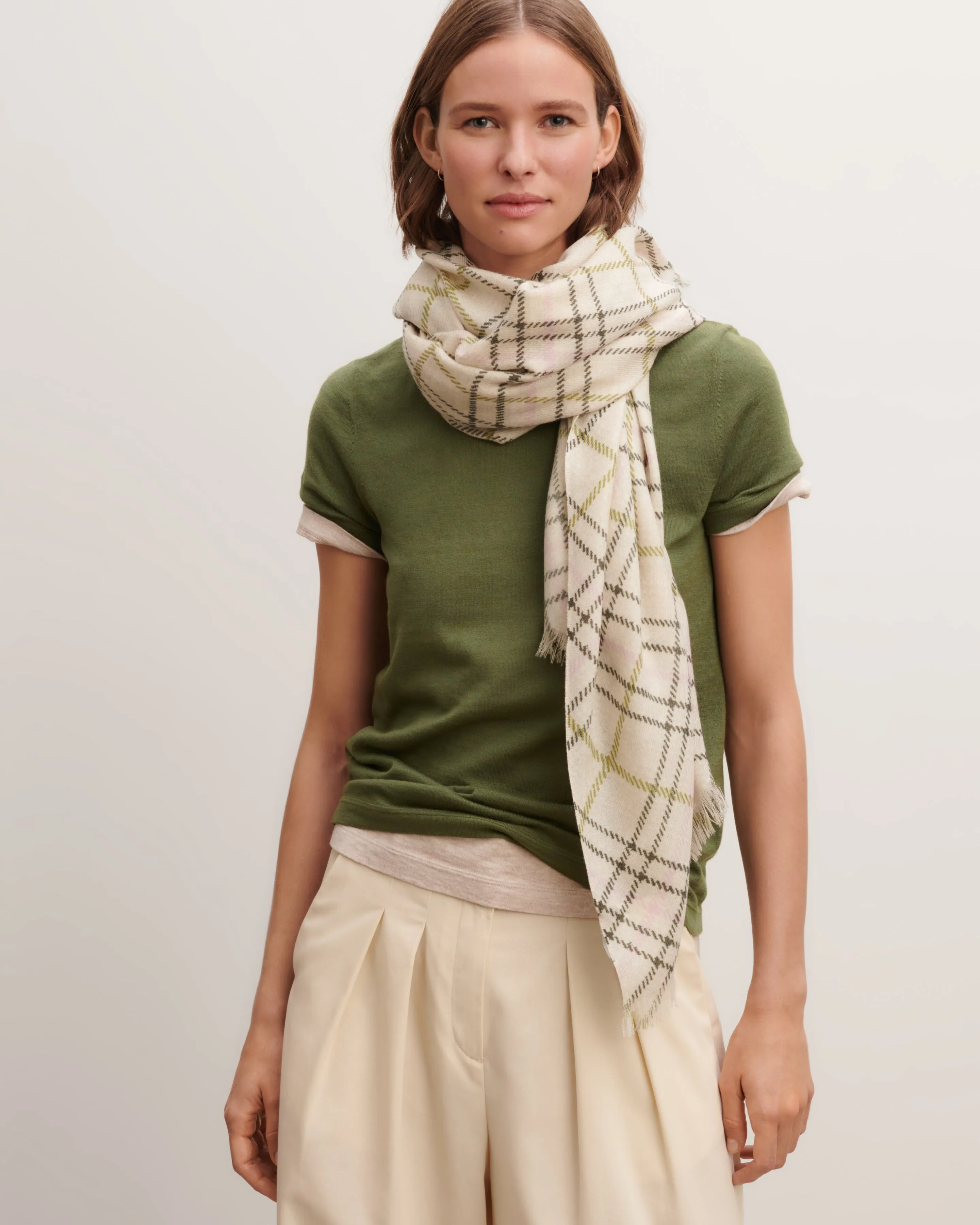 Printed stole Eric Bompard