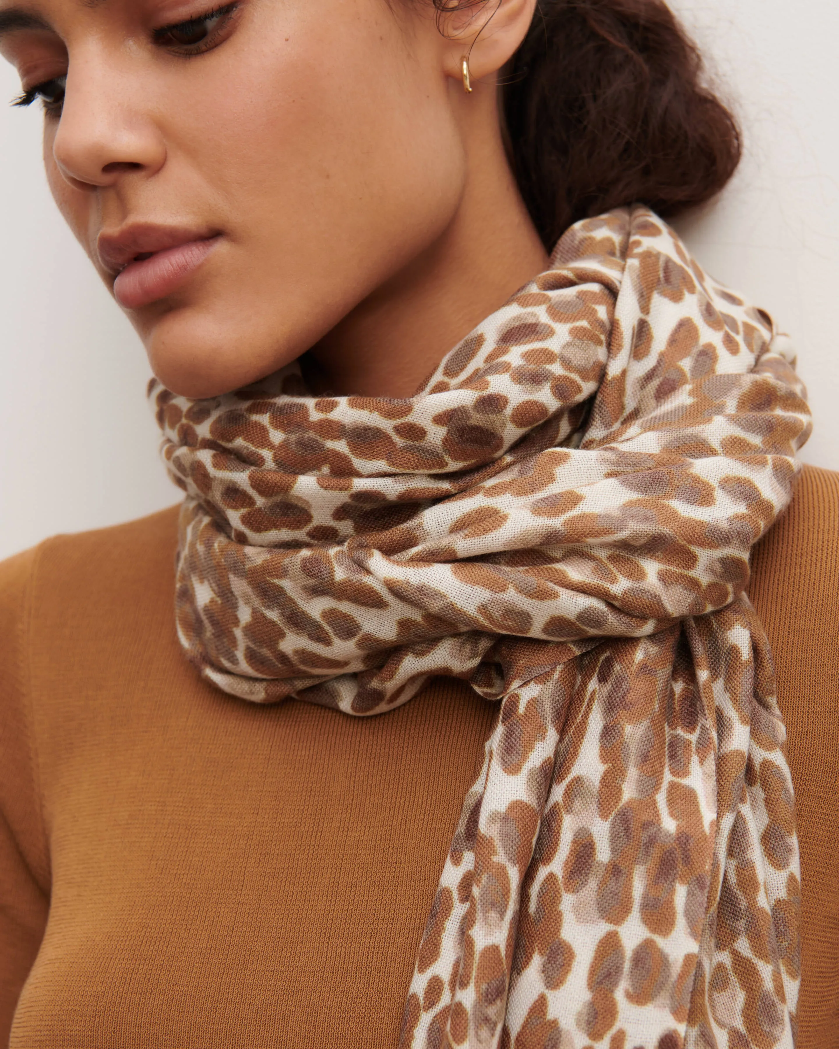Printed stole Eric Bompard