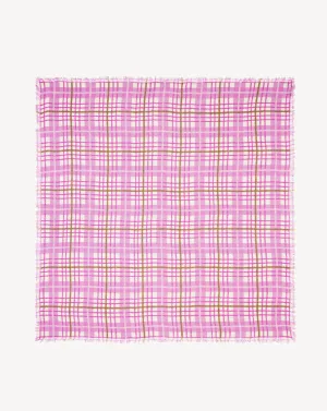Printed twill square scarf Eric Bompard