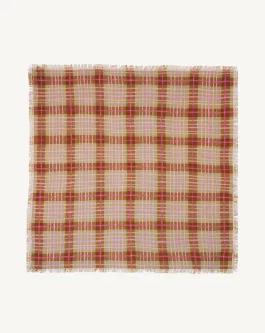 Printed twill square scarf Eric Bompard