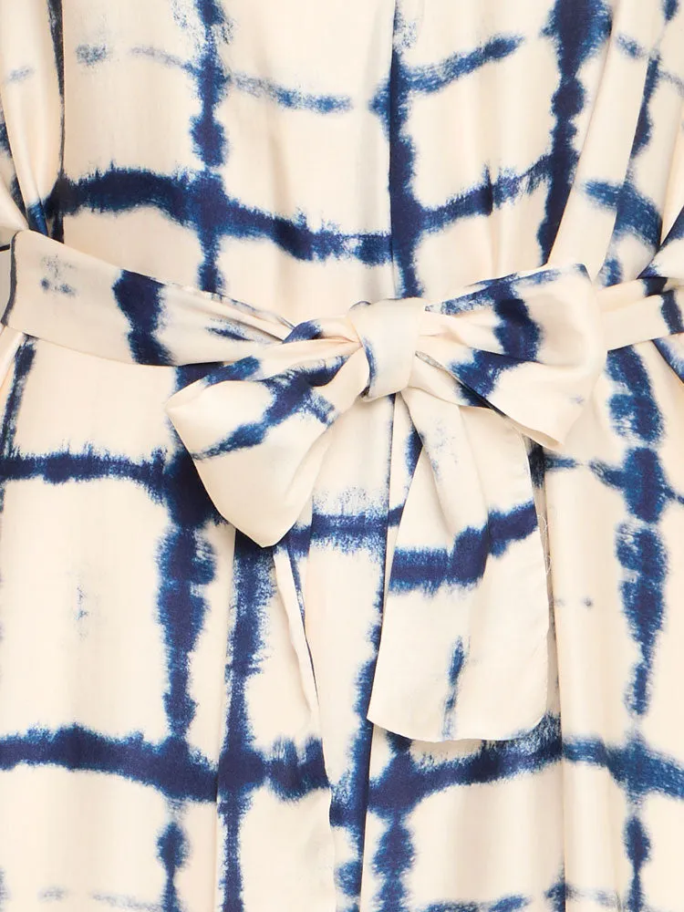 Pulz PzElani Dress Off White & Navy