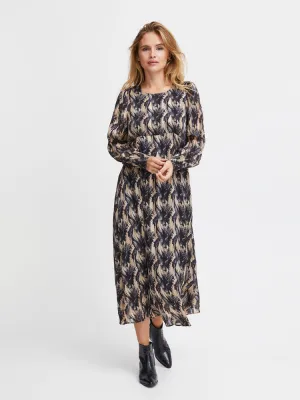 Pulz PzSabella Long Dress Frosted Almond