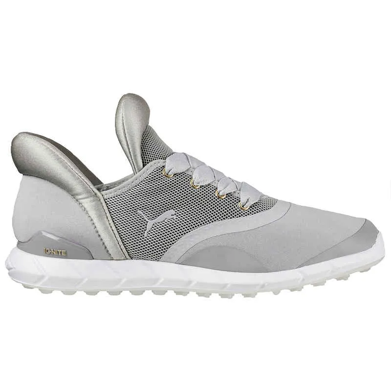 Puma Ignite Spikeless Golf Shoes White/Grey Size 10 MSP$100
