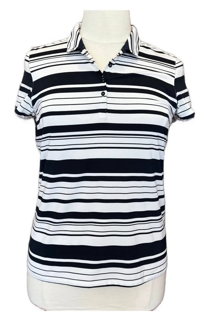 Puma Navy and White Polo Size XL MSP$50