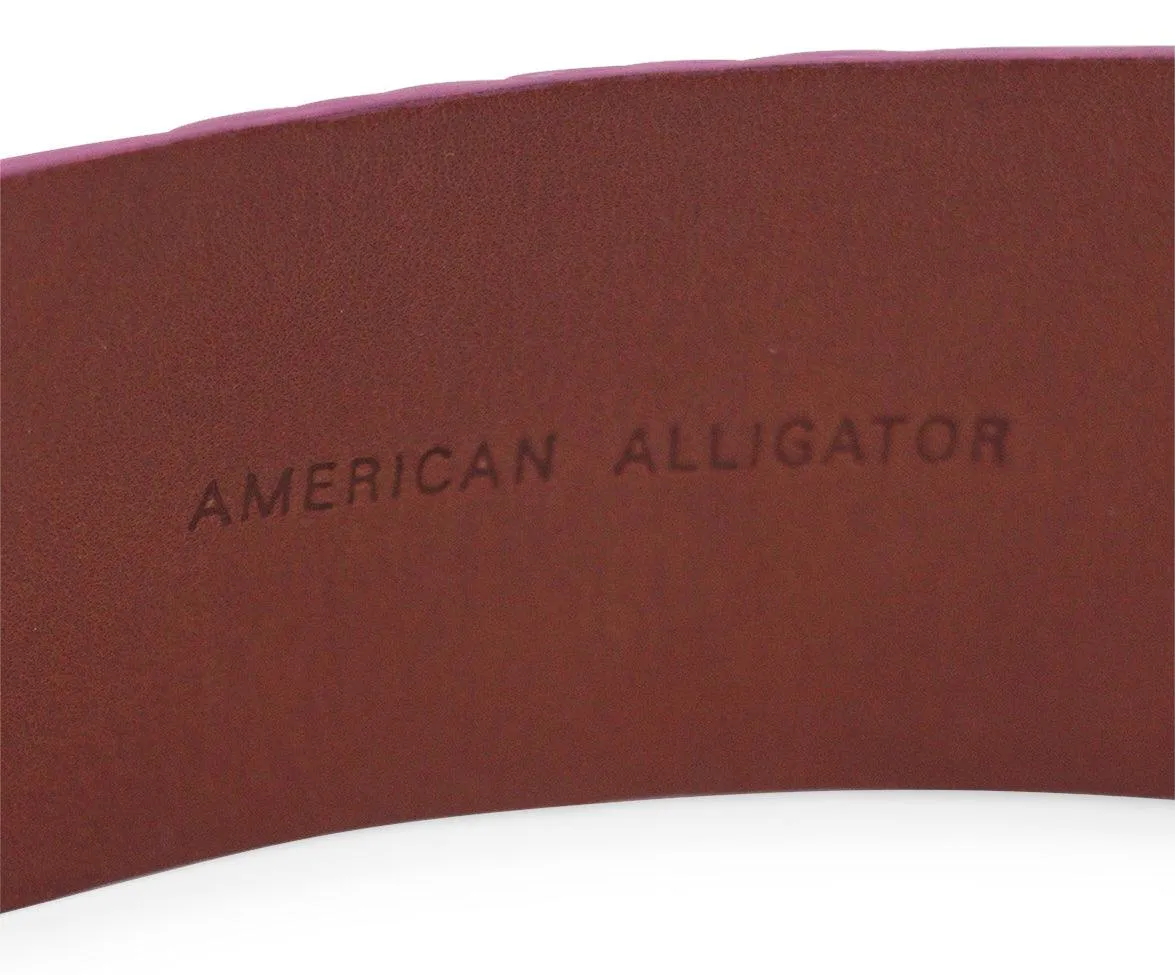 Ralph Lauren Pink Alligator Belt