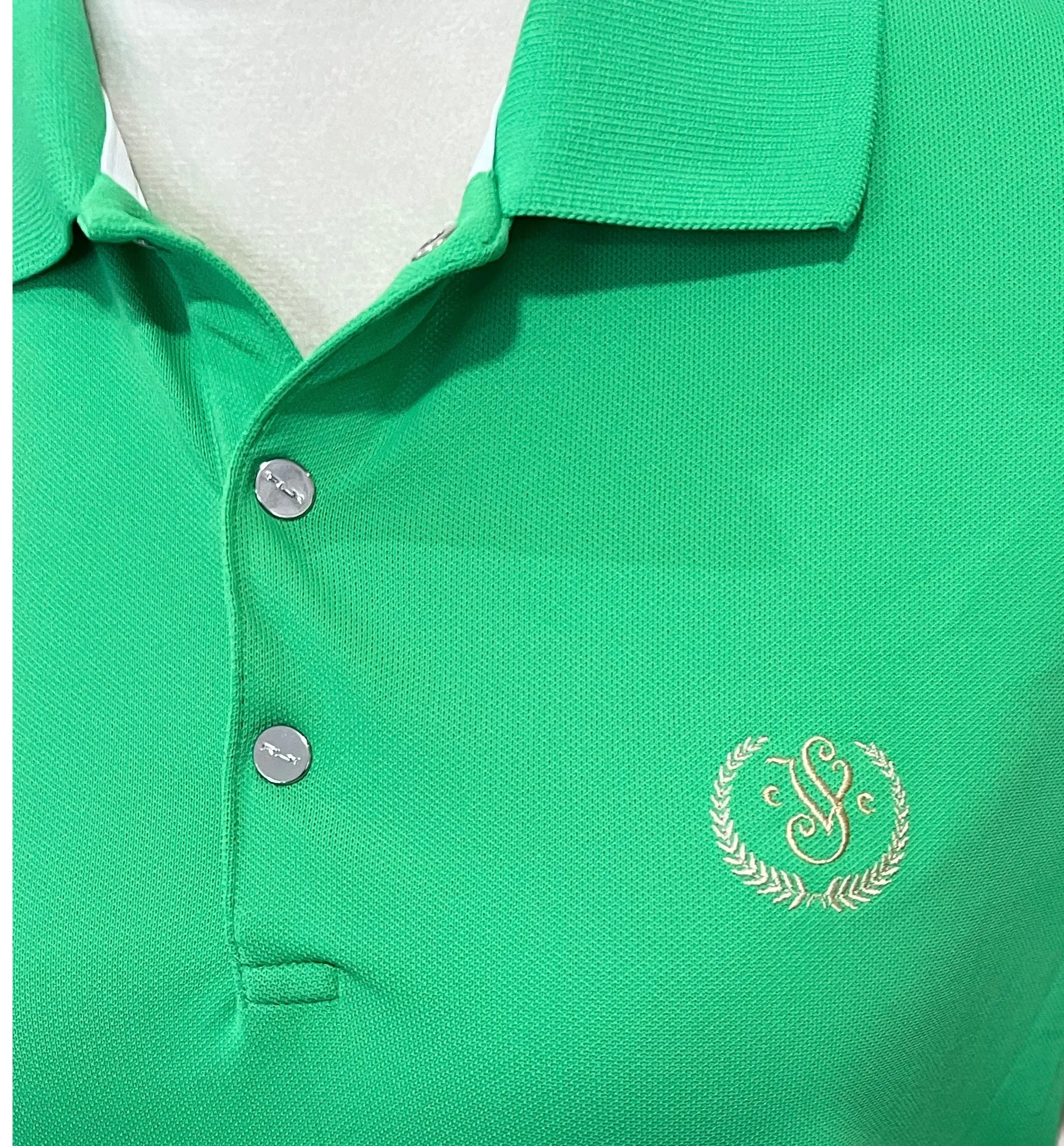 Ralph Lauren RLX Women's Green Golf Polo w/ Logo Size M MSP$110