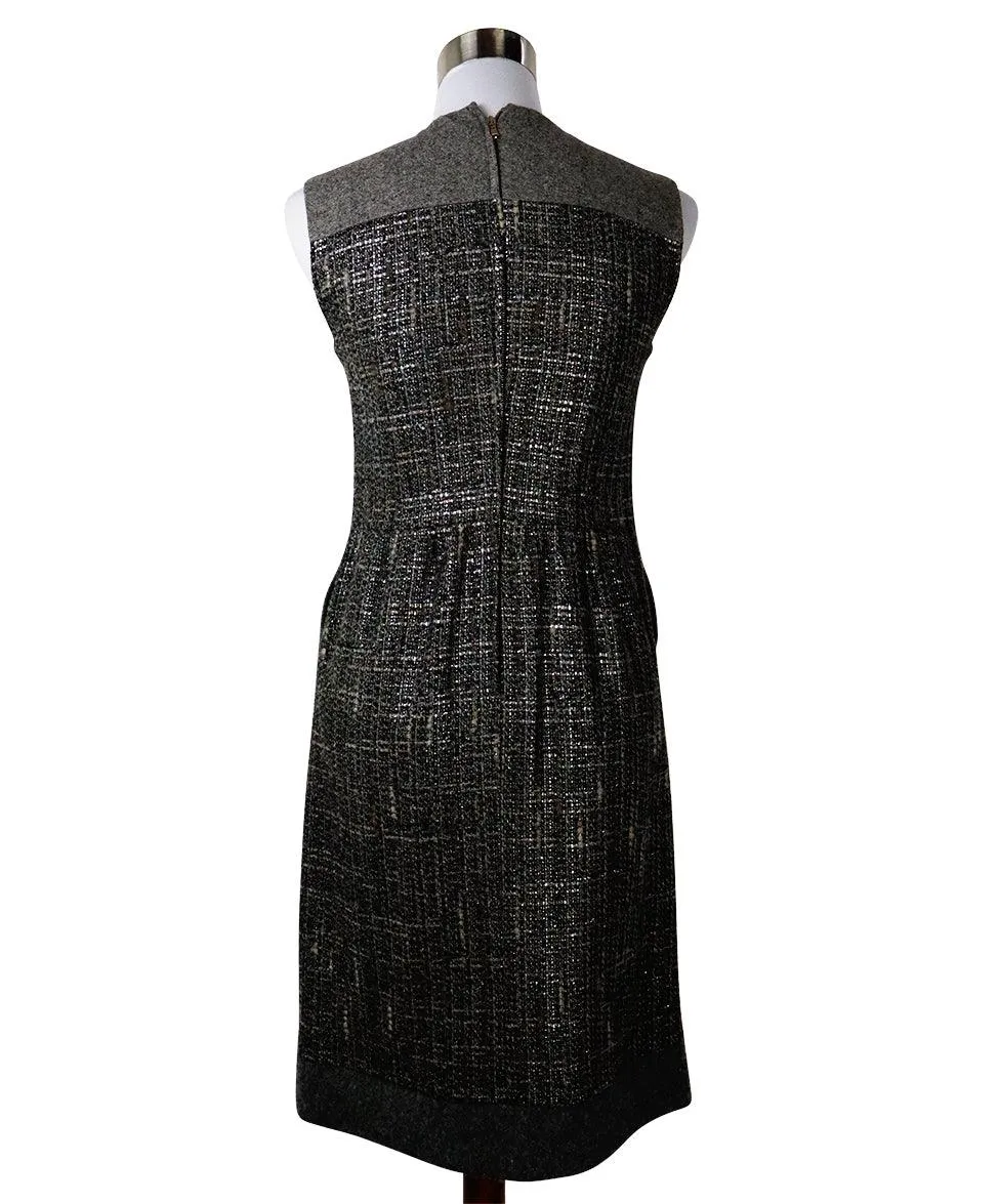 Red Valentino Grey Wool Dress sz 4