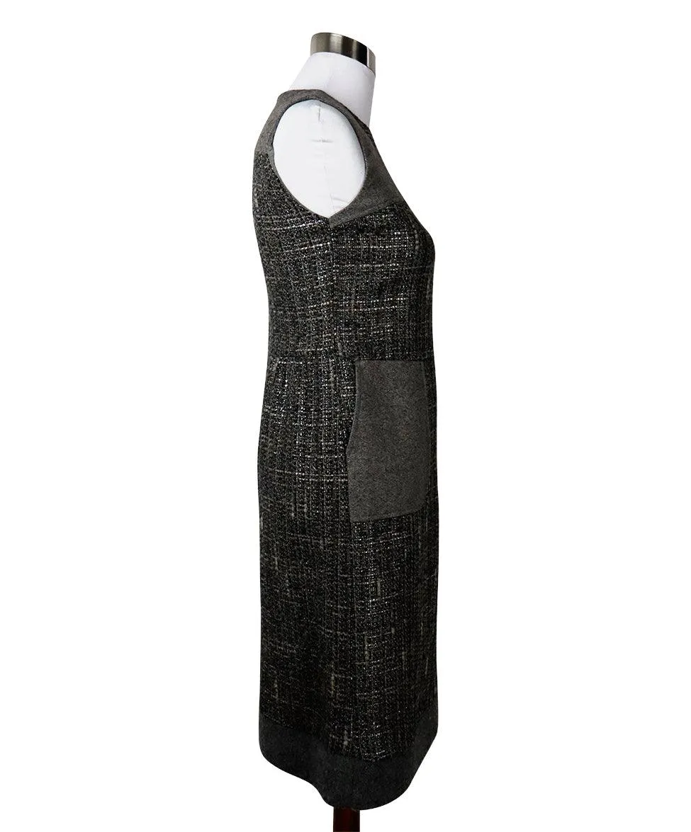 Red Valentino Grey Wool Dress sz 4