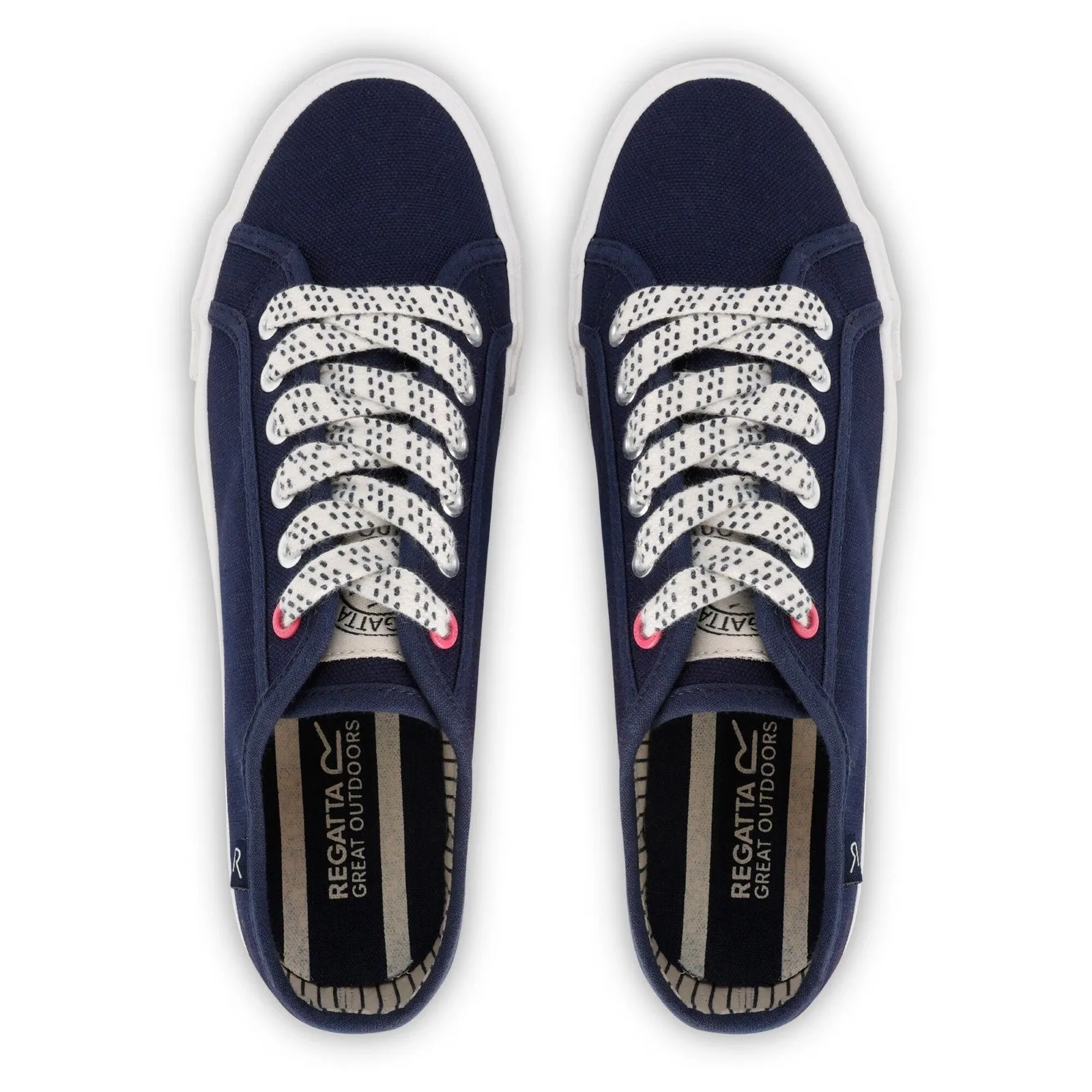 Regatta Womens Marine Low Lace Up Pumps