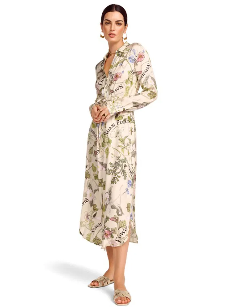 Riani Botanic Printed Dress Multicolour