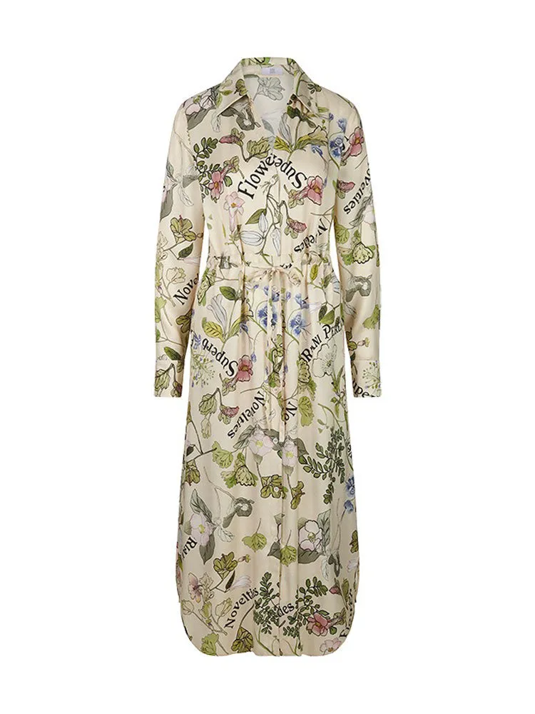 Riani Botanic Printed Dress Multicolour
