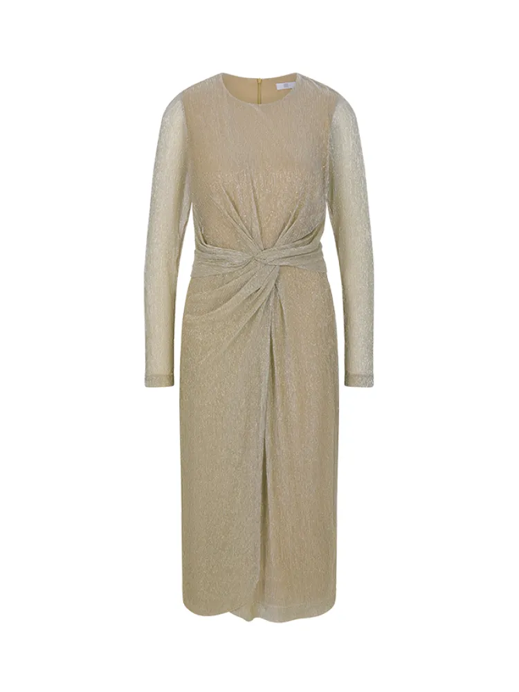 Riani Dress Gold