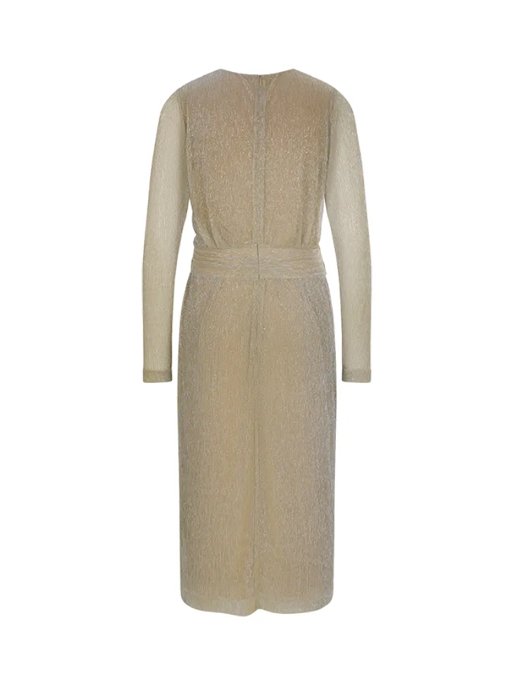 Riani Dress Gold