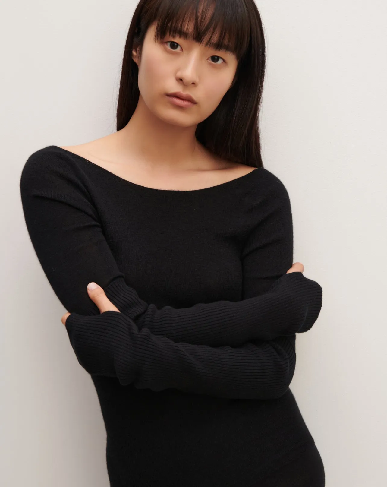 Ribbed arm warmers Eric Bompard