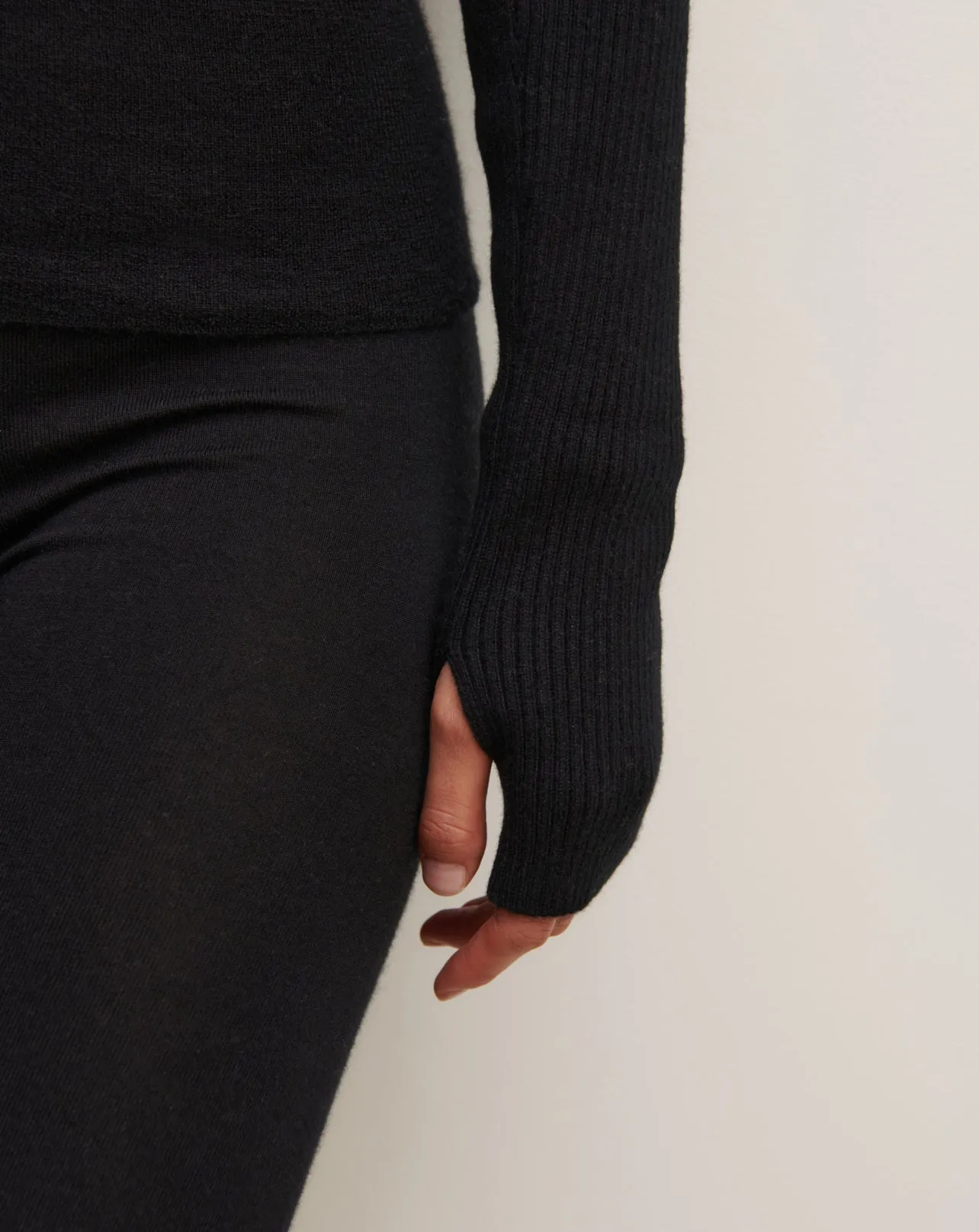 Ribbed arm warmers Eric Bompard