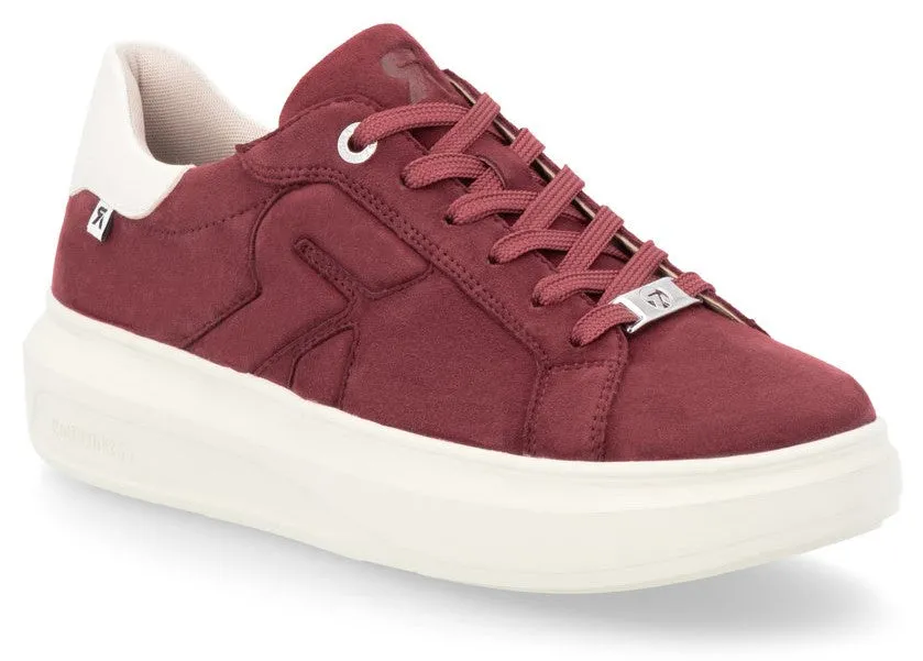 Rieker Evolution W1204-35 Womens Leather Lace Up Trainer