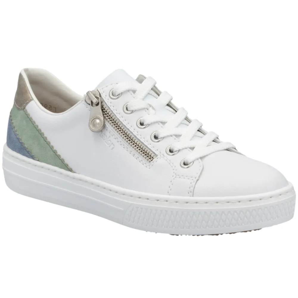 Rieker L5900-80 Womens Lace Up Trainer