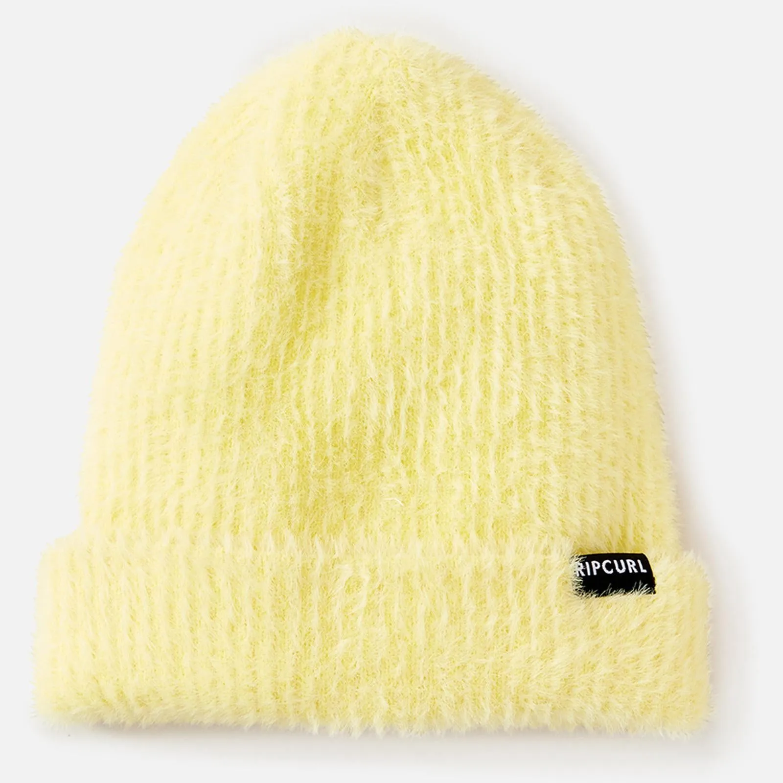 Rip Curl Womens Fuzzy Hat Beanie Wide Turn Up