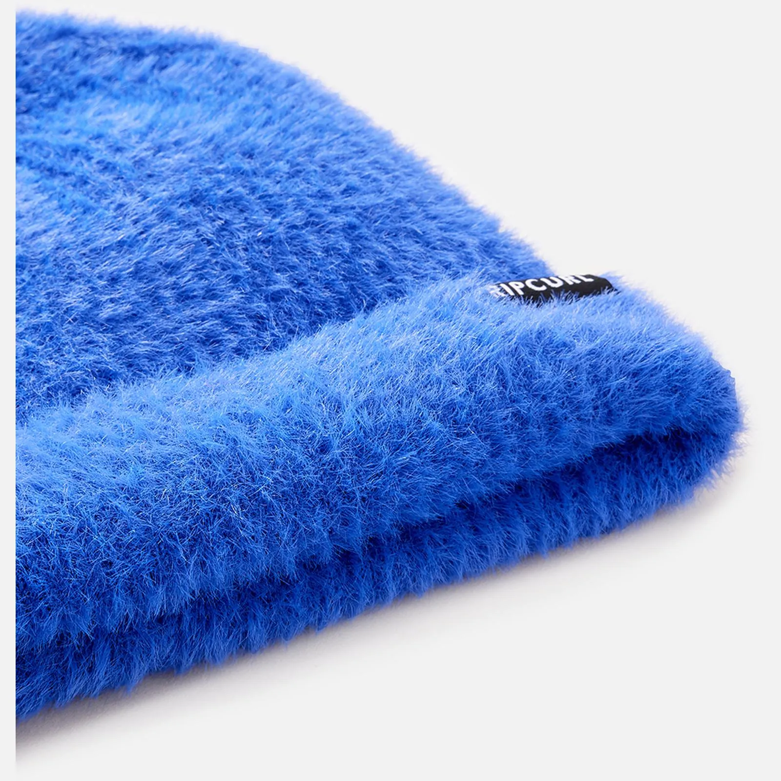 Rip Curl Womens Fuzzy Hat Beanie Wide Turn Up