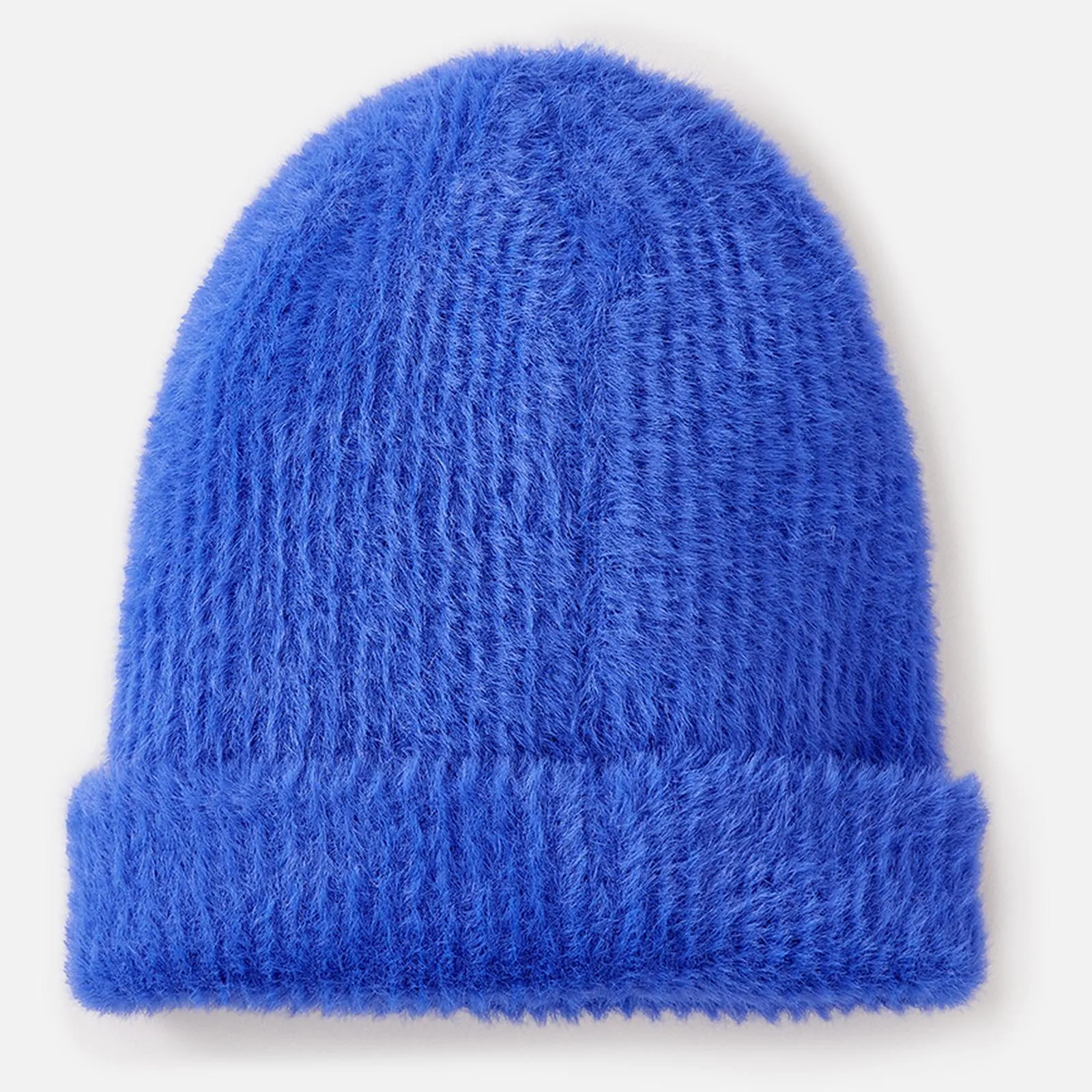 Rip Curl Womens Fuzzy Hat Beanie Wide Turn Up