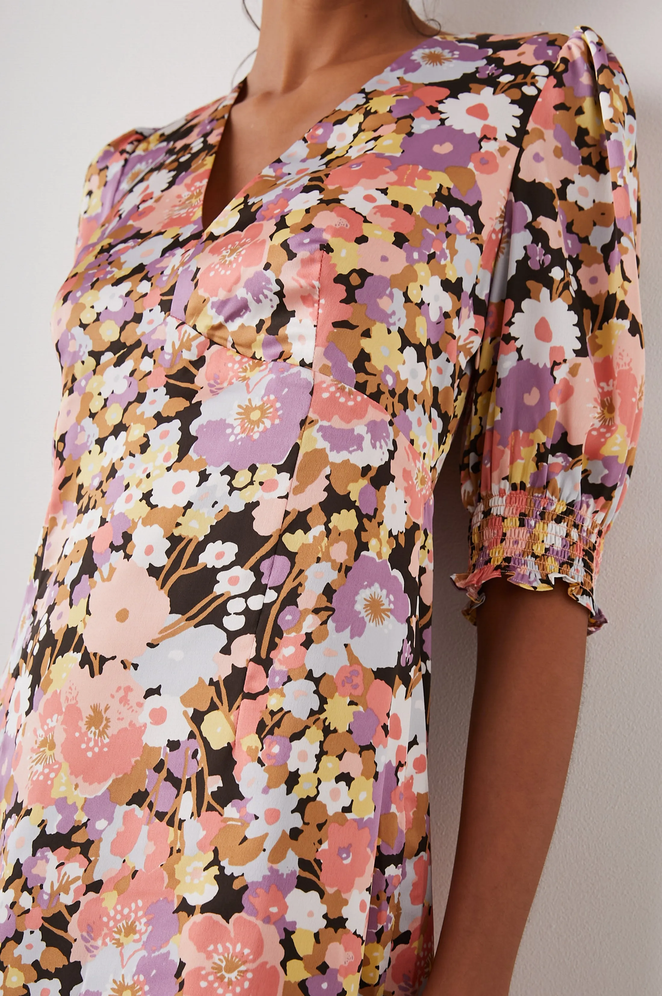 ROMA DRESS - PINK ASTER Rails